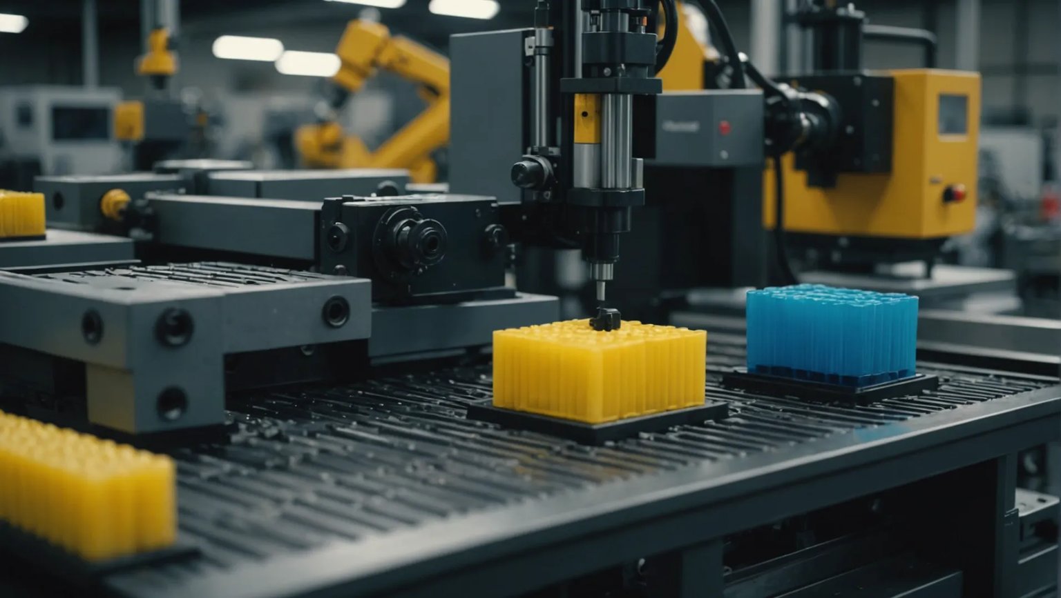 Various plastic manufacturing methods including 3D printing and blow molding