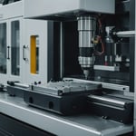 Injection molding machine with bright glossy parts