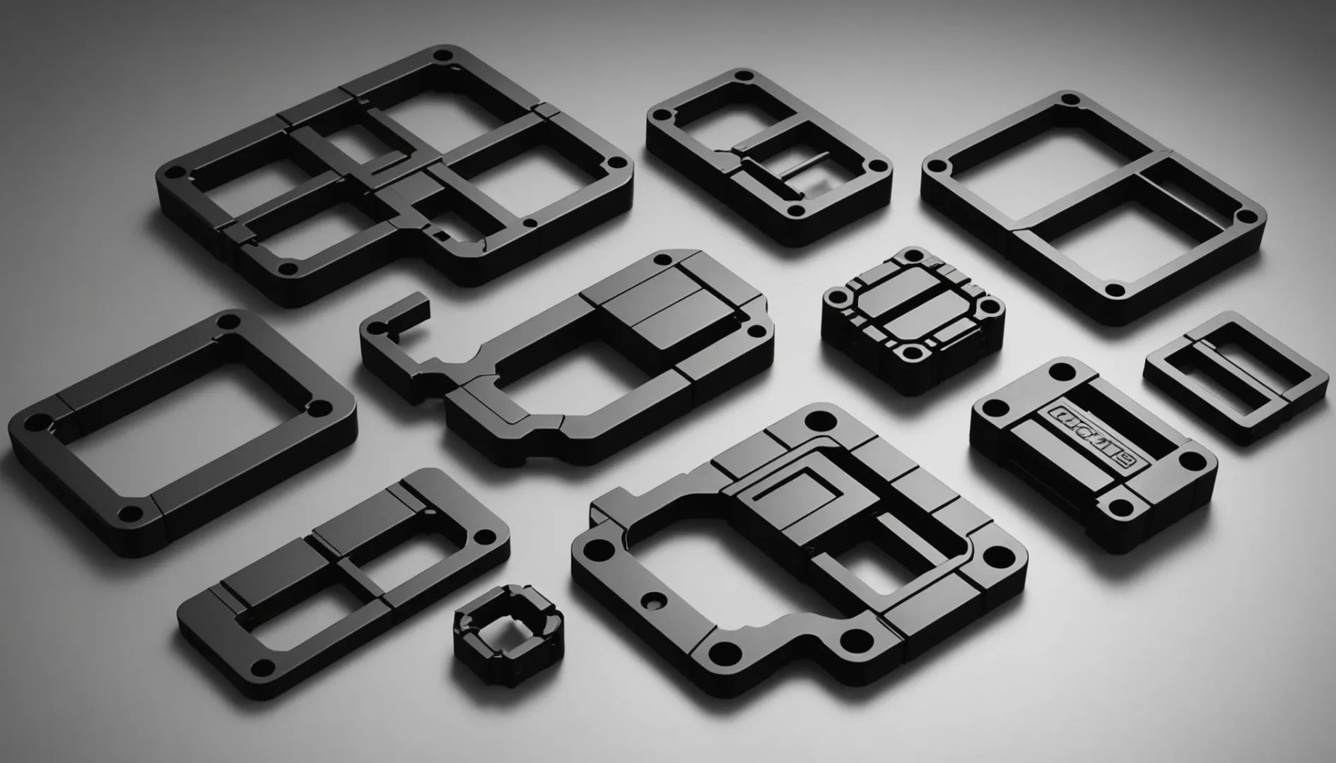 Diagram illustrating different buckle shapes and depths in injection molding