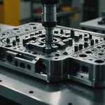 Complex mold design with intricate injection molding process