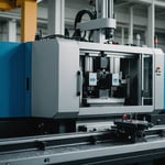 Injection molding machine with a focus on mold design adjustments.