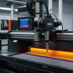 Injection molding machine with thermal imaging