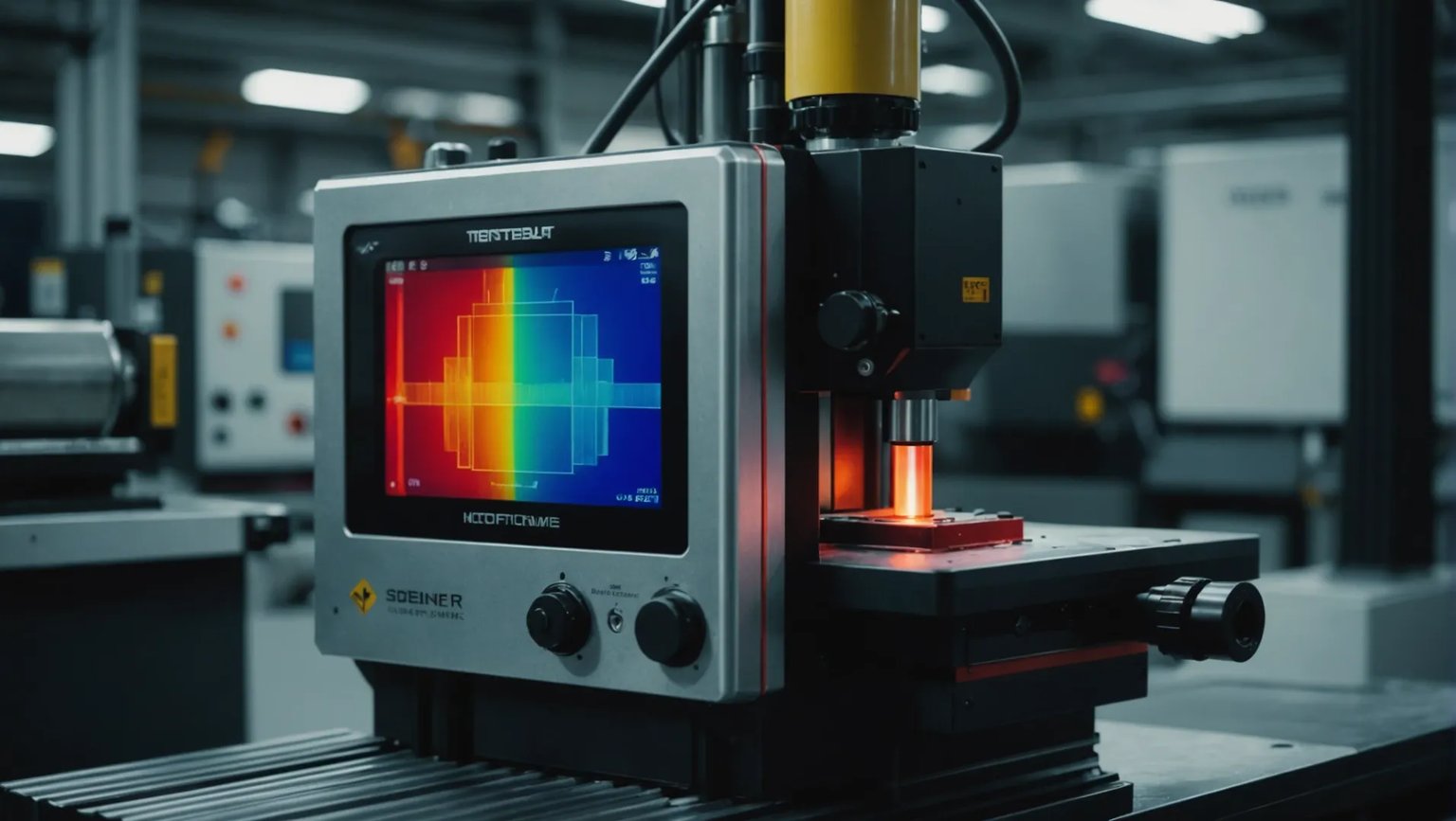 Injection molding machine with uneven mold temperature