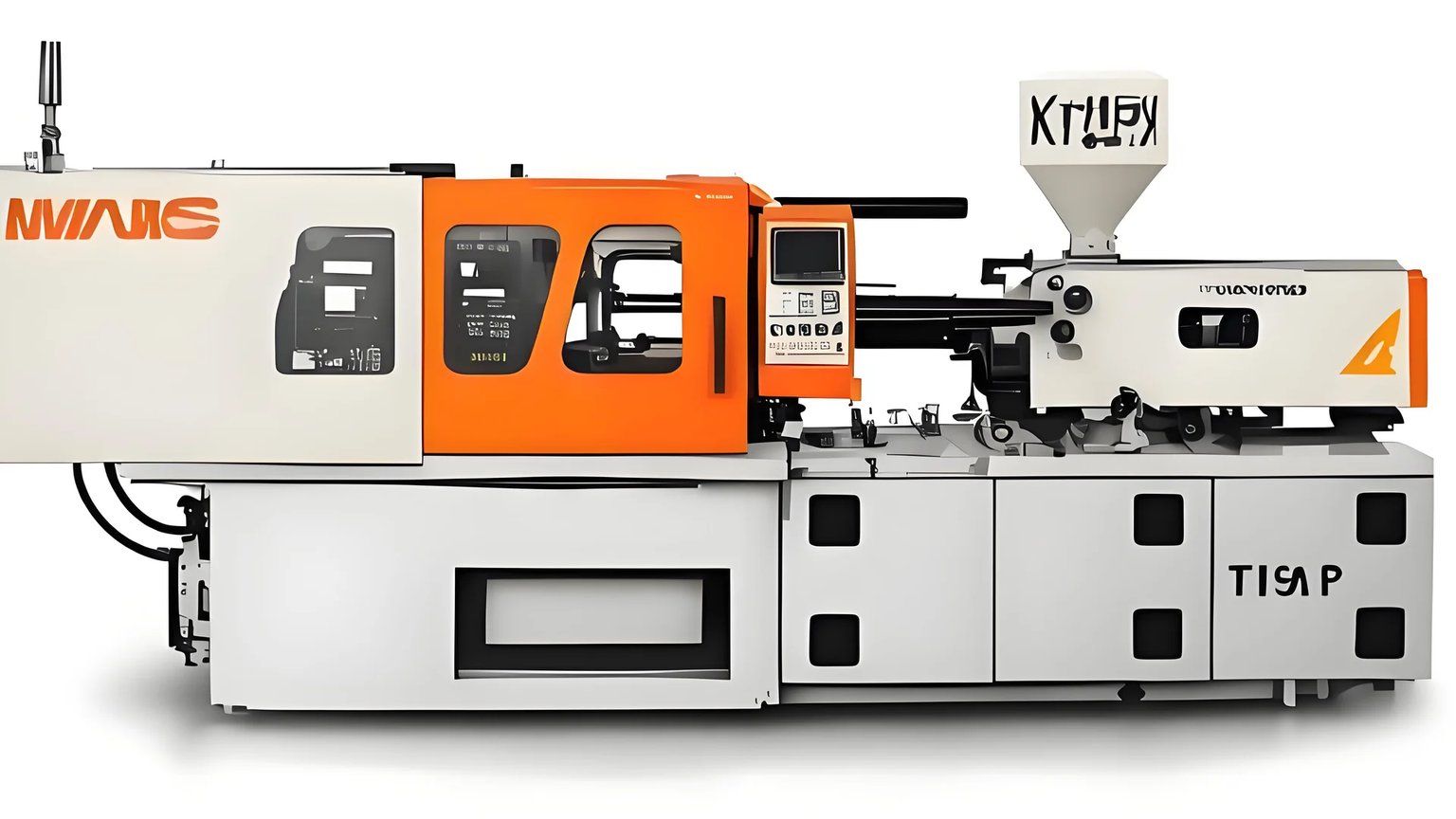 Injection molding machine for plastic manufacturing