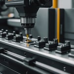 Injection molding machine with highlighted feed position