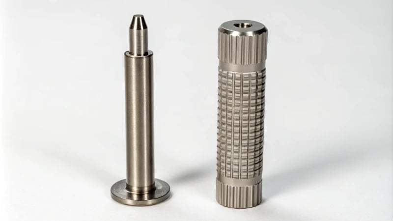 Comparison of ejector pins and sleeve pins used in injection molding