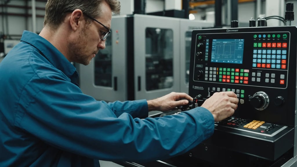 Injection molding machine adjusting settings to solve short shot issues