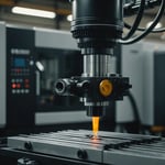 Injection molding machine with focus on mold design and uniform wall thickness.