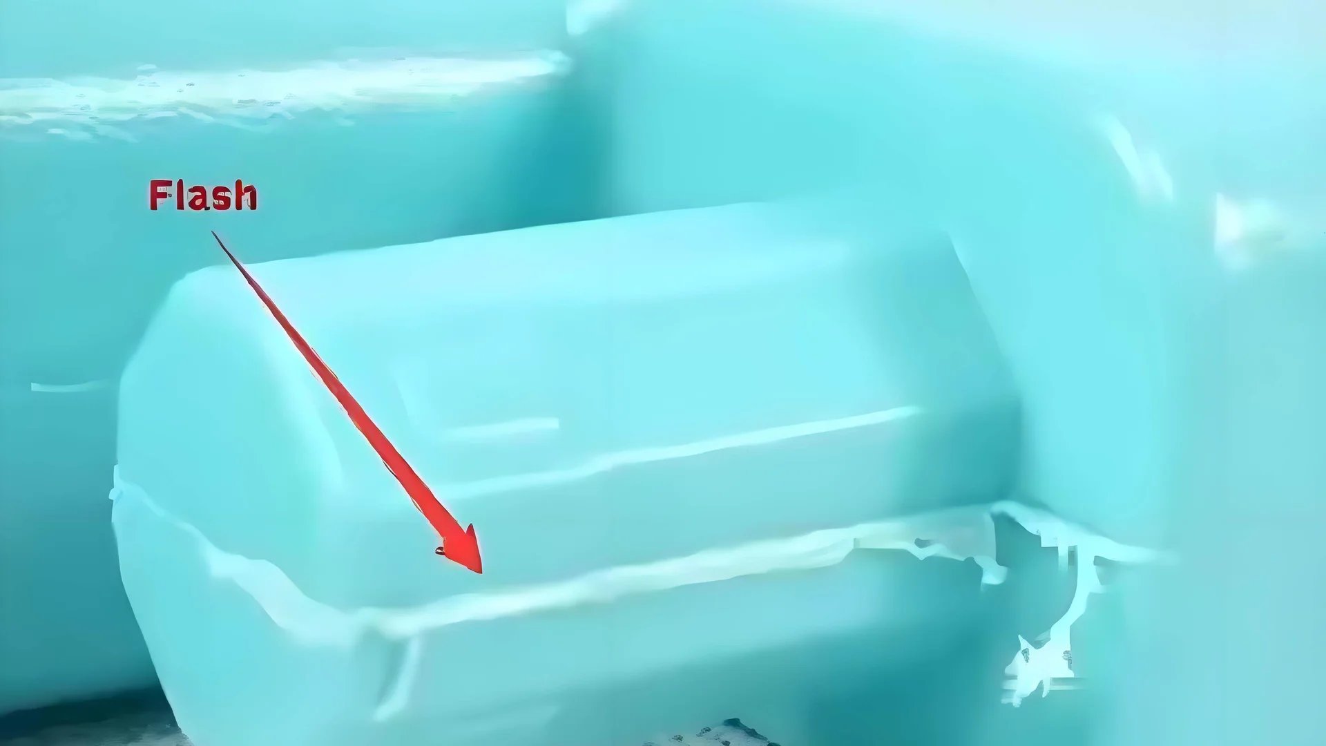 Injection Molding Overflow Prevention Injection molding machine with precision mold design