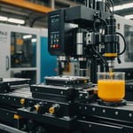 Injection molding machine with PA46 polymer granules