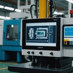 Injection molding machine with a focus on reducing warping deformation