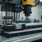 Close-up of thin-wall injection molding machine