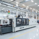 Advanced injection molding machine in a clean factory