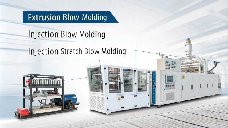 Infographic on blow molding processes