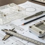 Detailed illustration of the injection mold design process