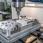 Advanced injection molding machine in a workshop