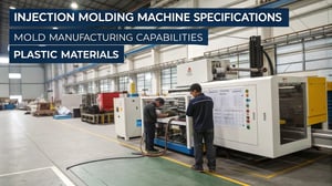 Technical diagram of injection molding size limits