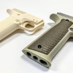 Comparison of two plastic components from different manufacturing processes