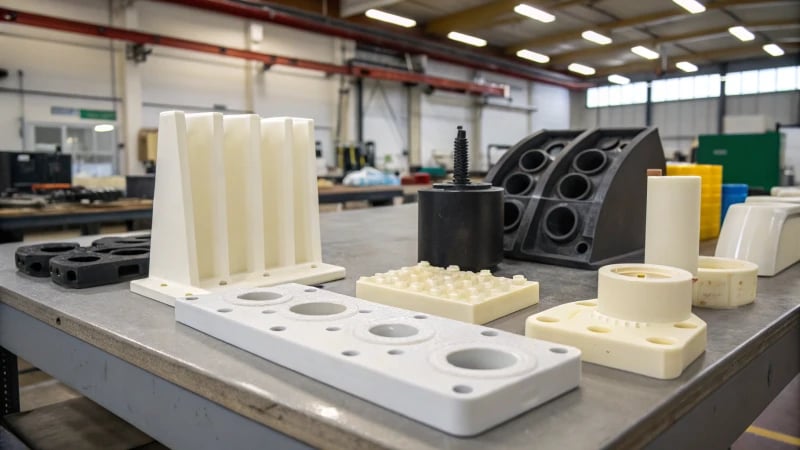 Comparison of UHMWPE and other polymers in an industrial environment